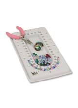 1 Beadsmith Mini Bead Board 10 x 17cm (4 x 6.7 inch) ~ Ideal For Crafts On The Go & Travel